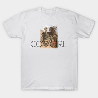 Cowgirl Old School T-Shirt